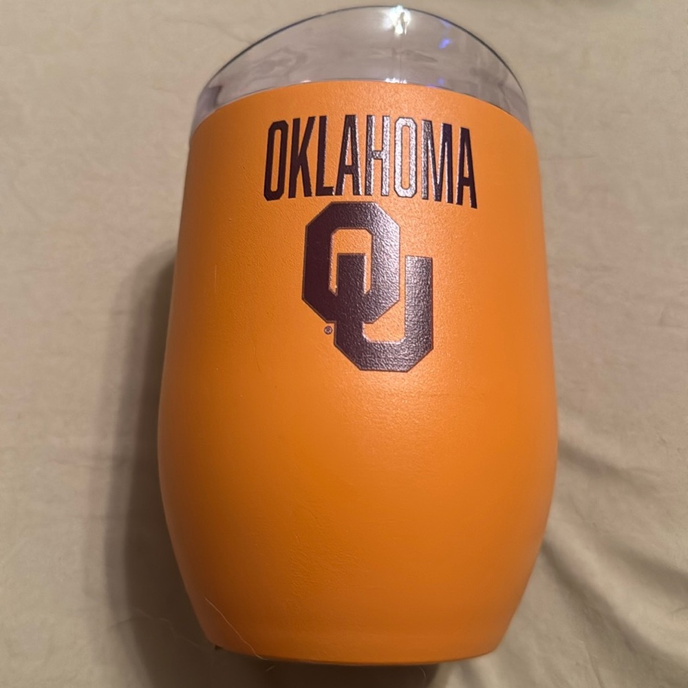 University of Oklahoma covered cup